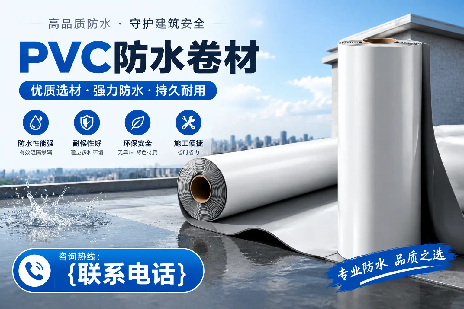 PVC防水卷材的选购技巧与注意事项，助您在定西找到合适产品